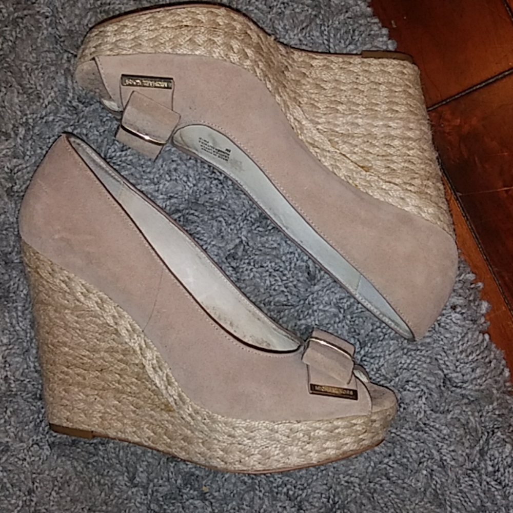 Michael by Michael Kors Women's Peep-toe Wedges